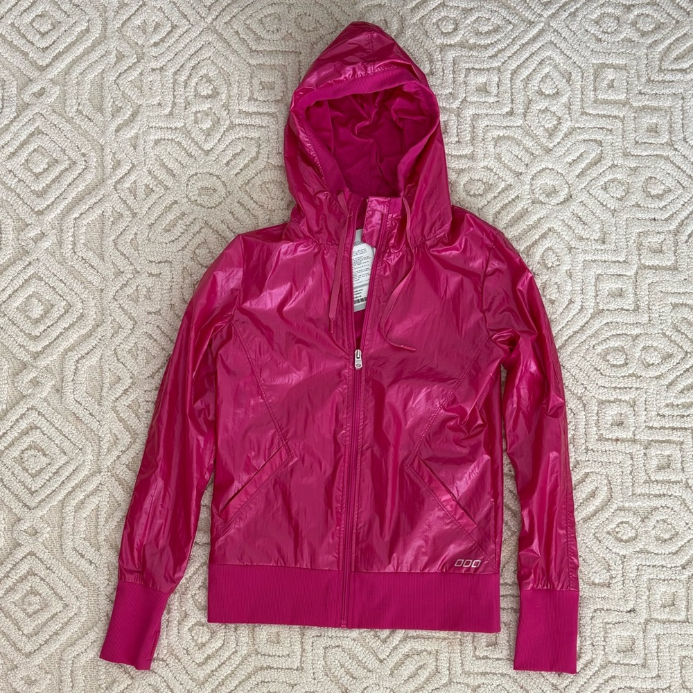Lorna Jane Luminosity Jacket Metallic Pink Small